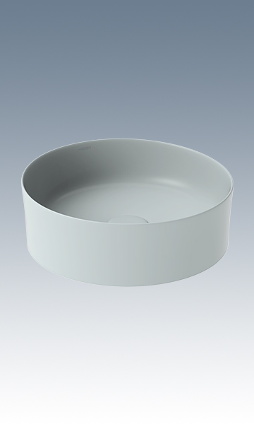 HC10650-038（青白釉） 圆形薄边艺术盆
