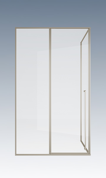 平开门淋浴房LLG505F31-非标\F型\一活