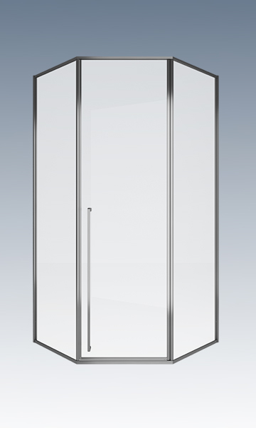 平开门淋浴房LLG505Z31-非标\Z型\一活