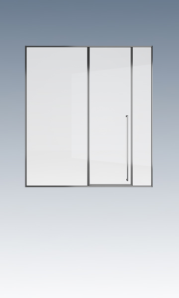 平开门淋浴房LLG505T41-非标\T型\一活