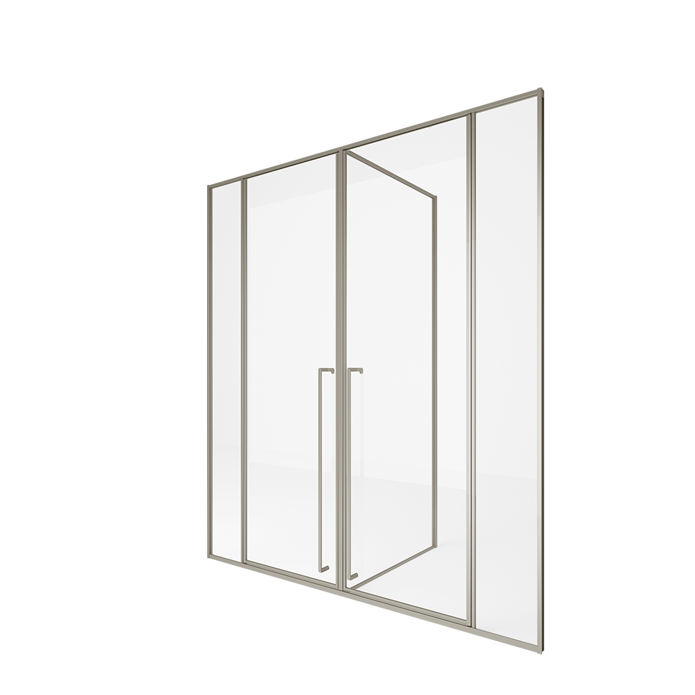 平开门淋浴房LLG505T52-非标\T型\二活