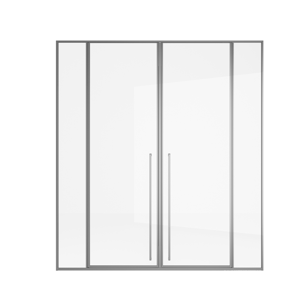 平开门淋浴房LLG505T52-非标\T型\二活